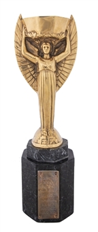 1930 Jules Rimet Trophy Presented to World Cup Champion Jose Nasazzi - First World Cup! (Letter of Provenance)